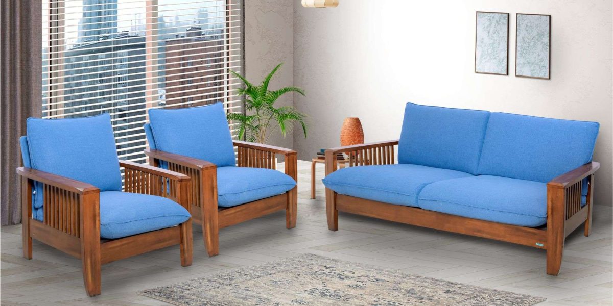 wooden sofa set 311