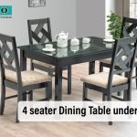 4 seater dining table under 50000
