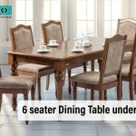 6 seater dining table under 50000