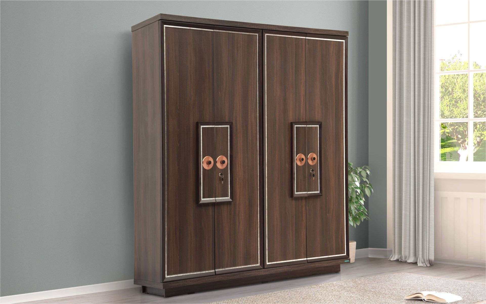 Preston 4 Door Wardrobe