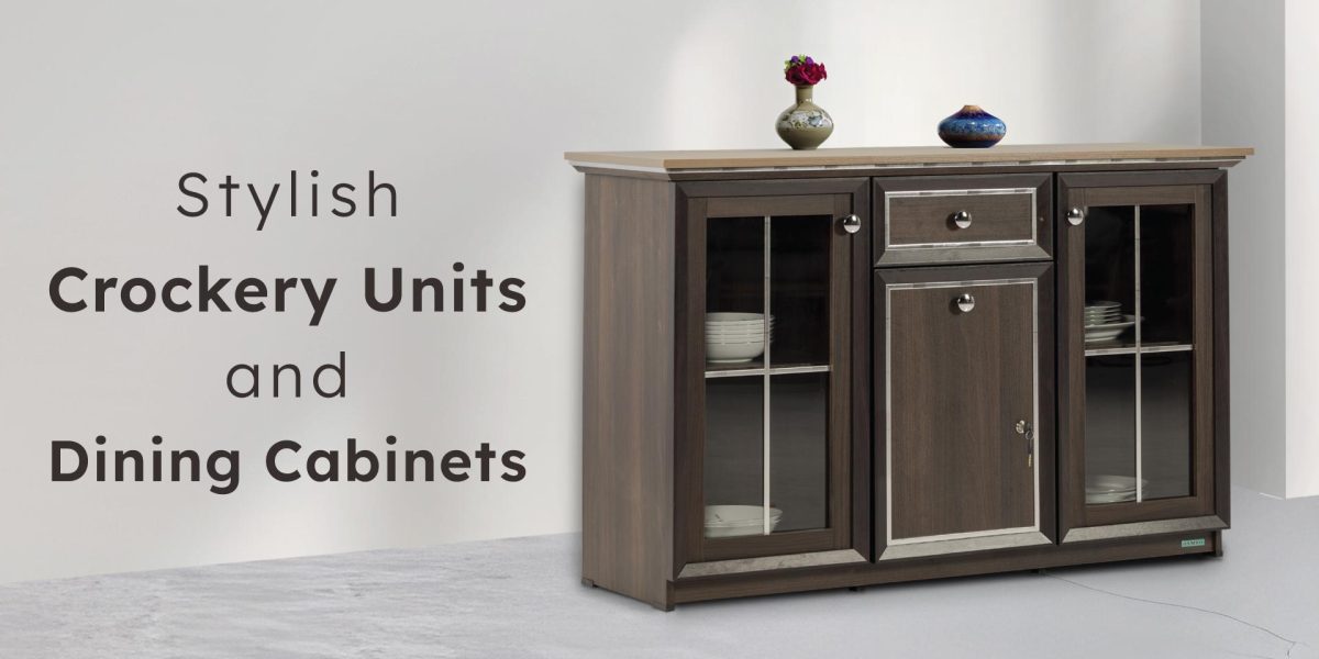 Stylish and functional crockery units and dining cabinets Stylish crockery units and dining cabinets