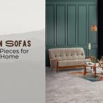 wooden sofas