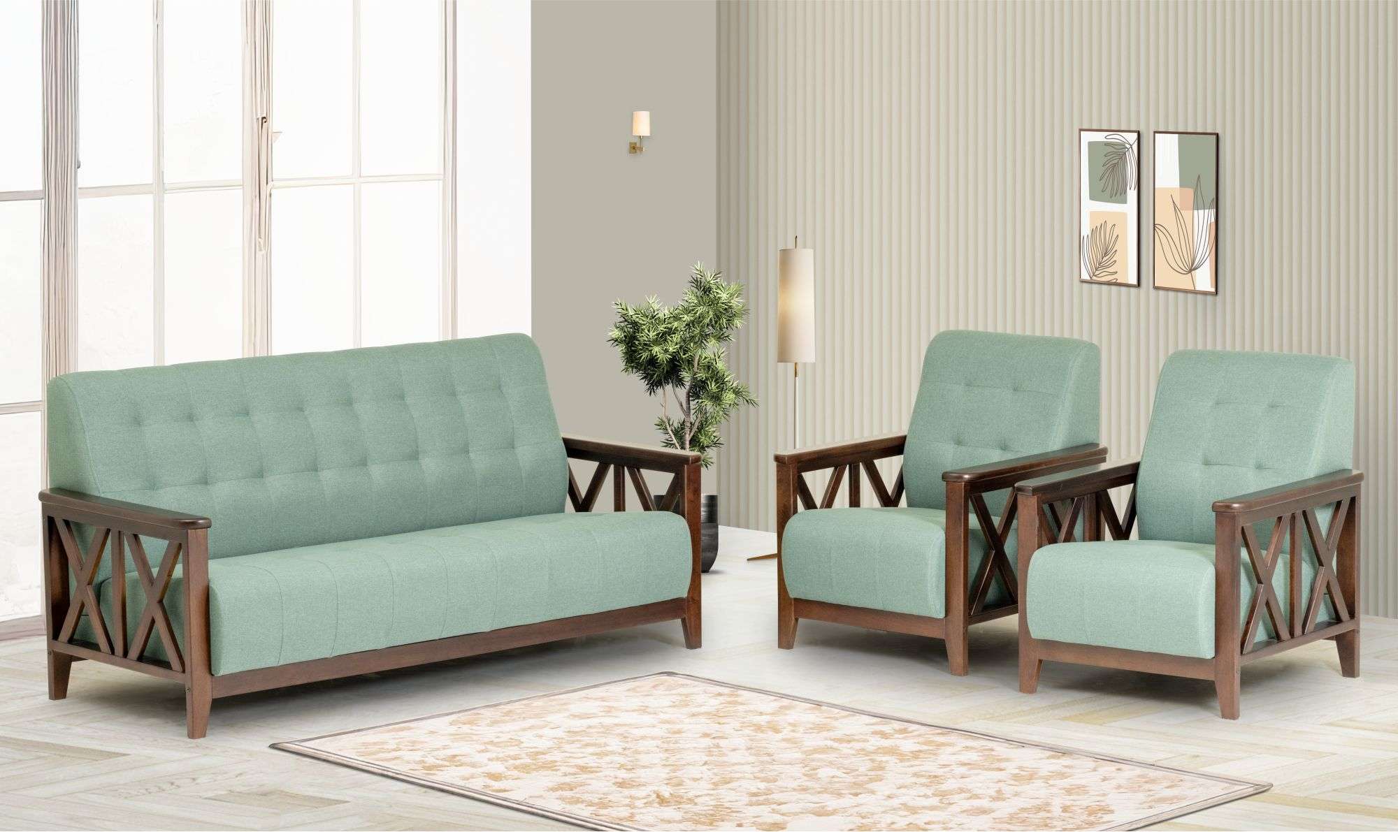 IBIS wooden sofa