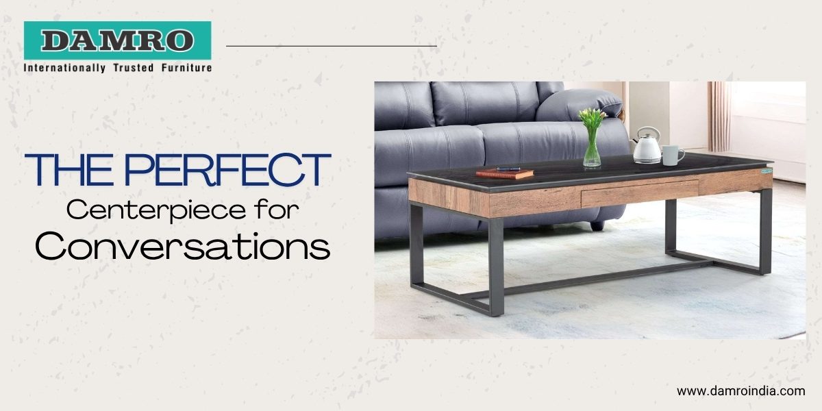 Centre table designs for modern living room settings become more than a functional piece.