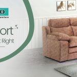An intimate 2 seater sofa for small spaces offers great comfort