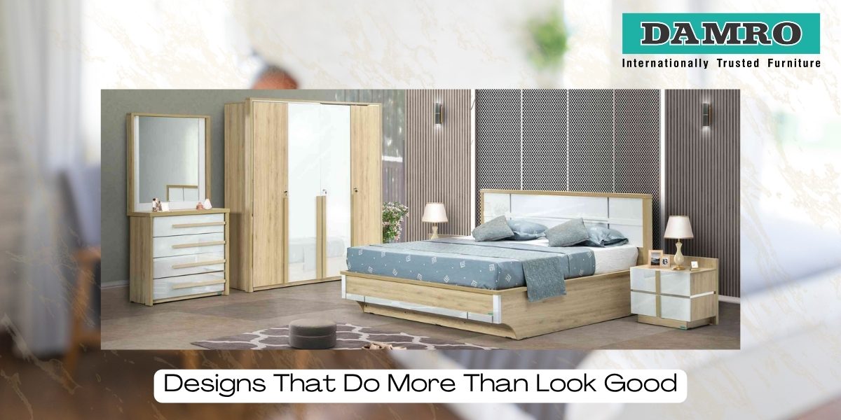 Damro's modern beds collection allows you to pick different sizes of beds, designs, finishes and functionality as per your taste and preference