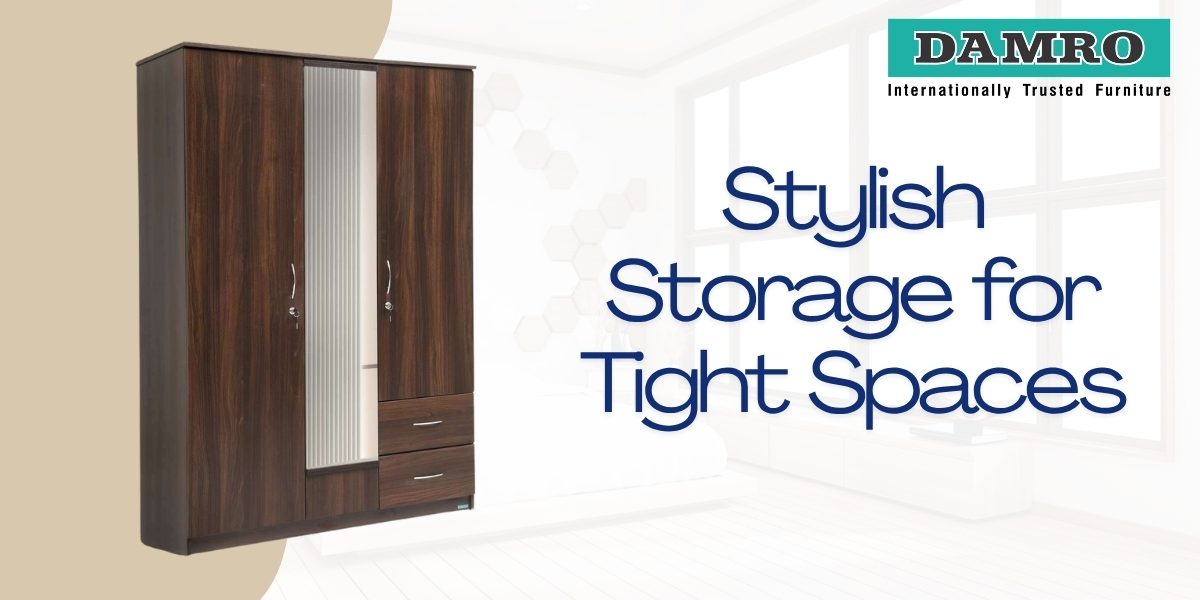 space-saving wardrobe designs from Damro