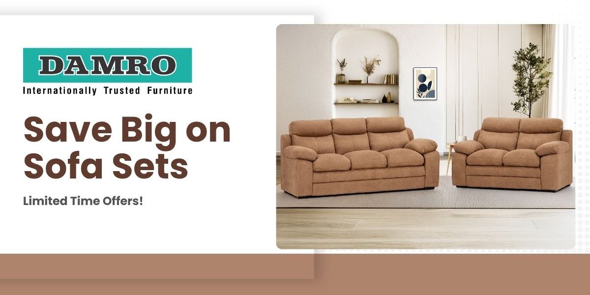 Damro Sofa set offers